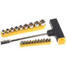 Отвертка Т-образная с насадками 22 предм. STANDART-22 STAYER 2540-H20