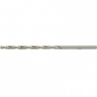 Сверло по металлу, 6 х 139 мм, полированное, удл, HSS, 10 шт, цилиндрический хвостовик Matrix