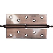 Петля карточная разъёмная левая 125?75?2.5 мм цвет старая медь AC 2 шт ЗУБР 37605-125-6L