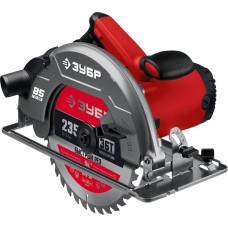 Пила циркулярная (дисковая) d 235 мм 2200 Вт ЗУБР ПД-85