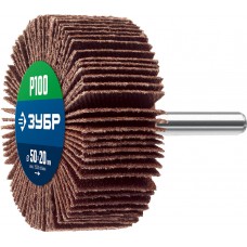 Круг шлифовальный лепестковый d 50 x 20 мм, P100, на шпильке d 6 мм ЗУБР Профессионал 36601-100_z01