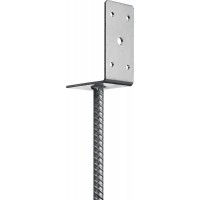 Основание столба ОС-L, L-образное, 91 x 120 x 60 мм ЗУБР 310296-090