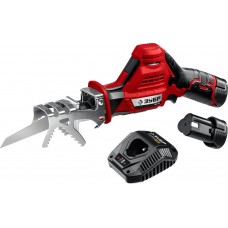 Сабельная пила 12 В 80 мм 2 АКБ 2 А·ч ЗУБР С1-12 СПЛ-125-22