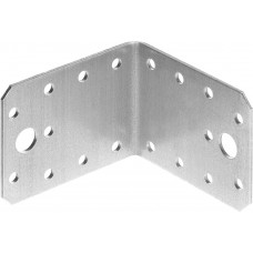 Крепежный уголок УК-2.0 55 x 70 x 70 x 2 мм, цинк ЗУБР 310126-55-070