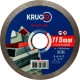 Диск алмазный сплошной ультратонкий KRUGO MASTER 115х1,2х22,2х8 mm 81041150242