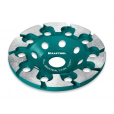 Сегментная алмазная чашка T-Type, d 125 мм, INDUSTRIAL KRAFTOOL 33446-125