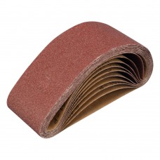 Лента абразивная бесконечная, P 40, 100 х 610 мм, 10 шт Matrix (74250)