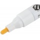 Маркер строительный с жидким красящим составом, алюминиевый корпус, белый (04351)