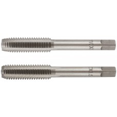 Метчики метрические, легированная сталь, набор 2 шт. М10х1,5 мм