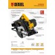 Пила циркулярная CSH-185, 1400 Вт, 185 мм Denzel (27304)