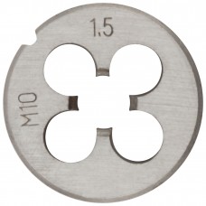 Плашка метрическая, легированная сталь М10х1,5 мм (70828)