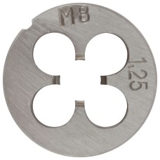 Плашка метрическая, легированная сталь М8х1,25 мм (70825)