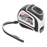 Рулетка Autostop,5 м х 25 мм,двухкомпонентный корпус,автоматическая фиксация,Pro Matrix