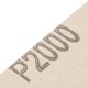 Шлифлист на бумажной основе, P 2000, 230 х 280 мм, 10 шт, водостойкий Matrix (75629)