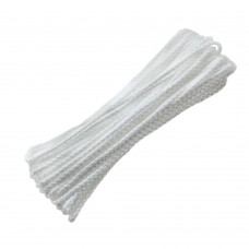 Шнур бельевой полипропиленовый с сердечником, 5 мм, L 15 м, белый, Home Palisad (937085)