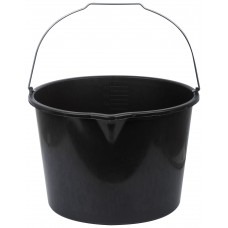 Ведро строительное пластиковое для перемешивания раствора с носиком 20 л (04088)