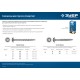 Саморез для глухих отверстий 51 х 4.2 мм, редкая резьба, ТХ20, цинк, 200 шт ЗУБР Профессионал 30081-42-051