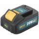 Батарея акк. 20 В; Li-Ion; 4,0 Ач; 0,7 кг ; индикатор заряда; коробка (79936)