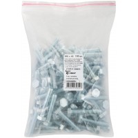 Болт 6-гранная головка (полная резьба) М8 х 45 100 шт DIN933 Фасовка (27245-0)