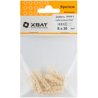 Дюбель нейлоновый NAT 6 х 30 (фасовка 9 шт.) (24006-2)