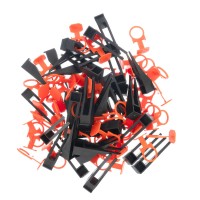 Комплект зажим и клин для системы выравнивания плитки СВП Кольцо, 40/40 шт. в пакете Сибртех (88111)