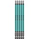 Биты Optimum PZ2, 150 мм, 5 шт KRAFTOOL 26124-2-150-5