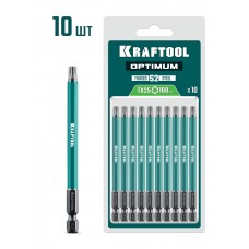 KRAFTOOL OPTIMUM TX 25, 100 мм, 10 шт, биты (26126-25-100-S10)