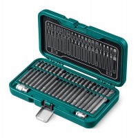 Набор специальных бит THS-42, 42 шт (HEX, TX, SPLINE) хвостовик 10 мм под квадрат 1/2