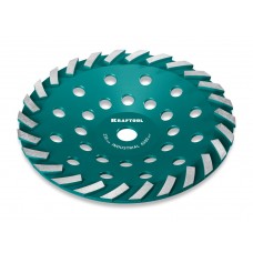 Сегментная алмазная чашка Turbo, d 230 мм, INDUSTRIAL KRAFTOOL 33368-230