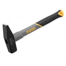 Молоток слесарный, 600 г, кованый, фибергласовая рукоятка c TPR покрытием Denzel (10486)