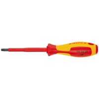 Отвёртка VDE TORX, TX25 x 80 мм, длина 185 мм, диэлектрическая (KN-982625)