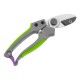 Секатор с наковальней, 170 мм, металлические обрезиненные рукоятки, Palisad (60490)