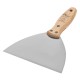 Шпательная лопатка из нержавеющей стали, 150 мм, буковая рукоятка, EFP Matrix (85619)