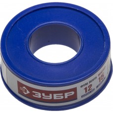 ФУМ лента 0.1 мм?12 мм?15 м 0.25 г/см? ЗУБР 12373-12-025