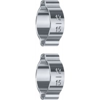 Хомут обжимной 13–15 мм, 2 шт ЗУБР Профессионал 64929-13-15