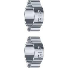 Хомут обжимной 13–15 мм, 2 шт ЗУБР Профессионал 64929-13-15