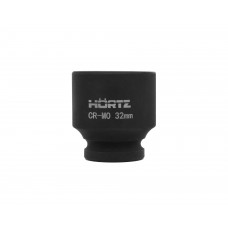 Головка торцевая сменная ударная 6-гранная (Cr-Mo) 32 1/2 L=44 мм HORTZ