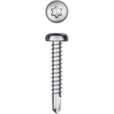 Саморез нержавеющий 32?3.9 мм DS-P А2 сверло полукруглая головка ТХ15 380 шт KRAFTOOL 300931-39-032