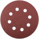 Круги шлифовальные с отверстиями (липучка), алюминий-оксидные, 125 мм, 5 шт. Р 60 (39663)