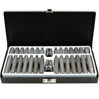 Набор бит H4-H12, T20-T55 S2, 30 пр., Licota, ABS-80009