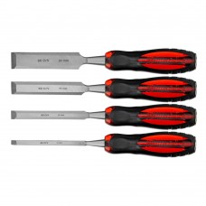 Набор долот-стамесок плоских Тигровый глаз, 4 шт, 6-12-18-24 мм Matrix