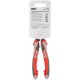 Плоскогубцы комбинированные Эталон, CrV сталь, ребра жесткости на губках, тефлоновое покрытие, 3К прорезиненные ручки 180 мм (50694)