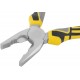 Плоскогубцы комбинированные Смарт, трехцветные прорезиненные ручки, никелевое покрытие 180 мм (50664)