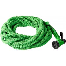 Удлиняющийся шланг 5 - 15 м, пистолет поливочный, коннекторы РОСТОК Р-15 428498-15