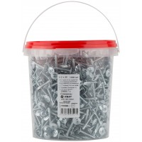 Саморезы для листовых пластин, наконечник-сверло 4,2 х 25 (фасовка Ведро 1000 шт) (22825-7В)