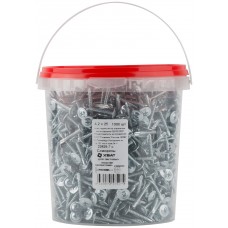 Саморезы для листовых пластин, наконечник-сверло 4,2 х 25 (фасовка Ведро 1000 шт) (22825-7В)