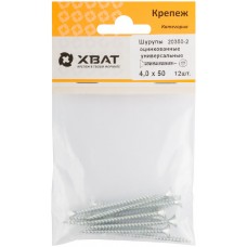 Шурупы оцинкованные, универсальные 4 х 50 (фасовка 12 шт) (20350-2)