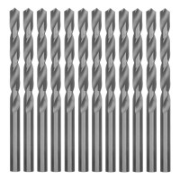 Сверло по металлу, 7 мм, полированное, HSS, 10 шт, цилиндрический хвостовик Matrix