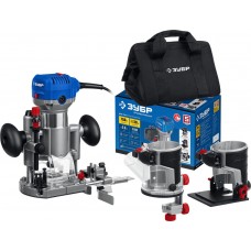 Фрезер кромочный 750 Вт сумка 3 основания Профессионал ЗУБР ФПК-750Н