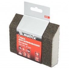 Губка для шлифования, 120 х 90 х 25 мм, трапеция, мягкая, P 60 Matrix (75728)